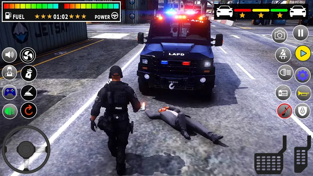 Взлом Police Games Simulator: PGS 3d  [МОД Бесконечные монеты] — последняя версия apk на Андроид screen 5