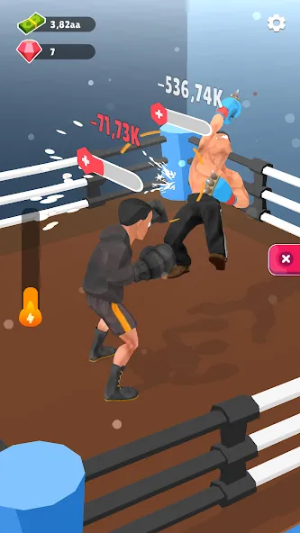 Взлом Tap Punch — 3D Boxing (Тап Панч)  [МОД Много денег] — стабильная версия apk на Андроид screen 4