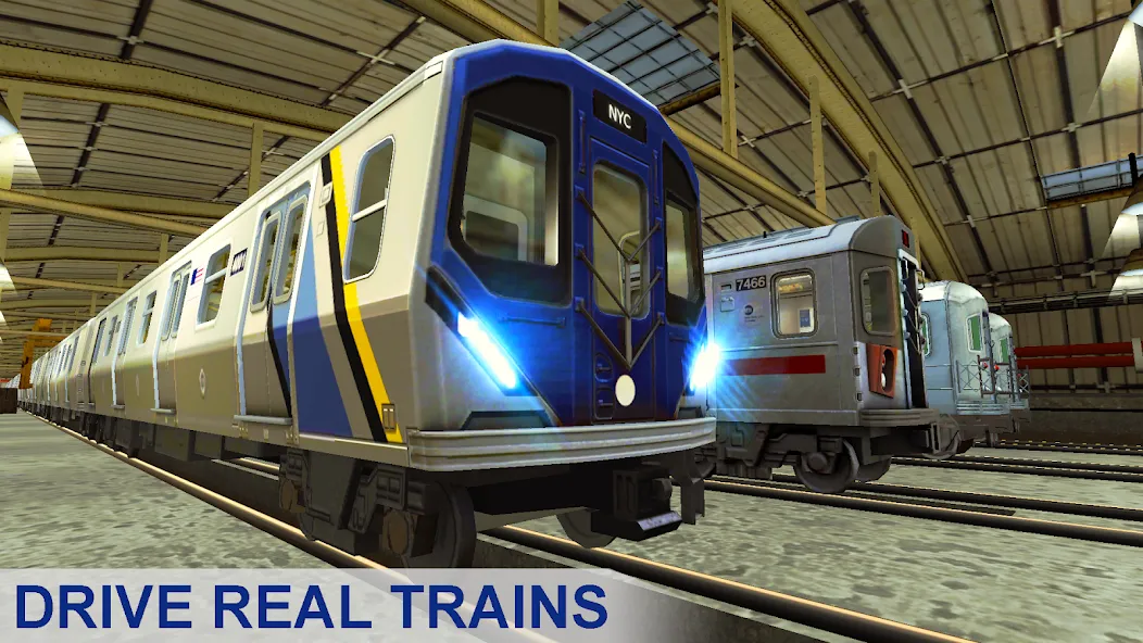 Взломанная Subway Train Simulator  [МОД Много монет] — последняя версия apk на Андроид screen 1