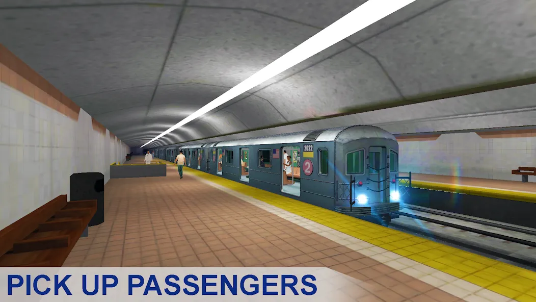 Взломанная Subway Train Simulator  [МОД Много монет] — последняя версия apk на Андроид screen 2