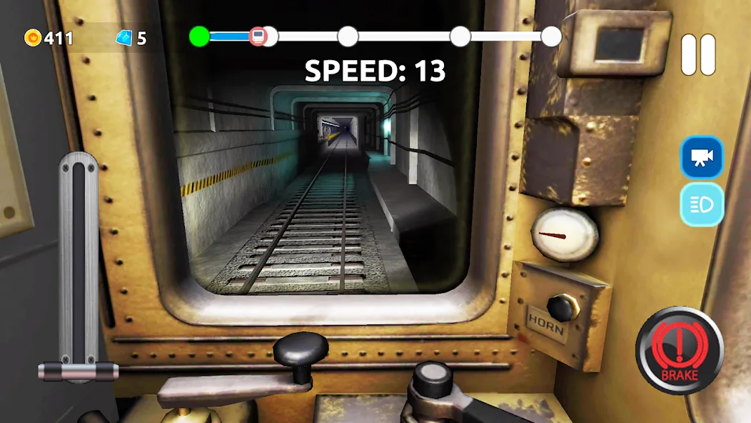 Взломанная Subway Train Simulator  [МОД Много монет] — последняя версия apk на Андроид screen 4