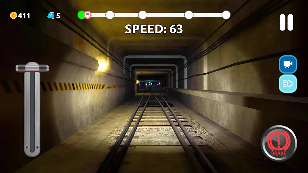 Взломанная Subway Train Simulator  [МОД Много монет] — последняя версия apk на Андроид screen 5