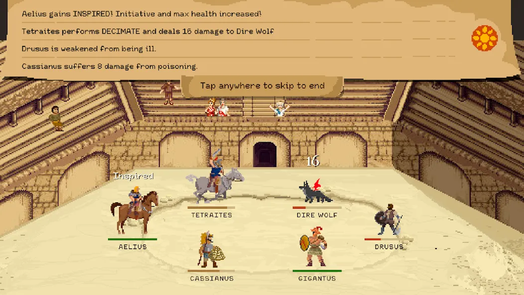 Взломанная Gladiator manager (Гладиатор менеджер)  [МОД Unlocked] — полная версия apk на Андроид screen 4