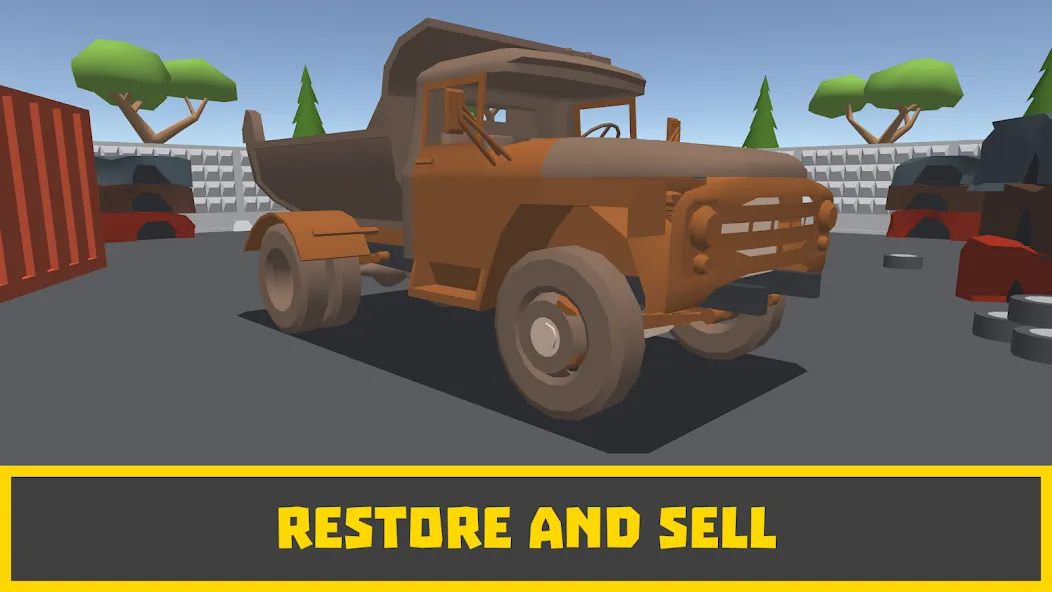 Взломанная Retro Garage — Car Mechanic  [МОД Unlimited Money] — последняя версия apk на Андроид screen 3