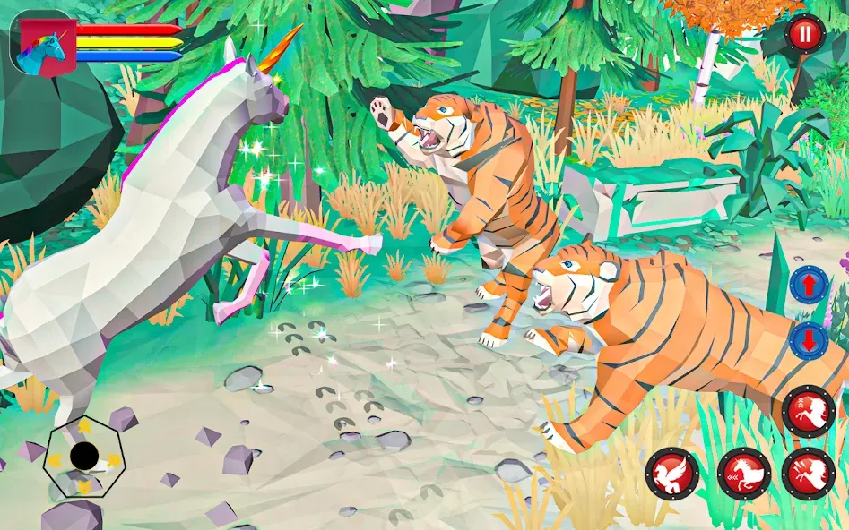 Взлом Flying Unicorn Pegasus Games  [МОД Много денег] — стабильная версия apk на Андроид screen 3