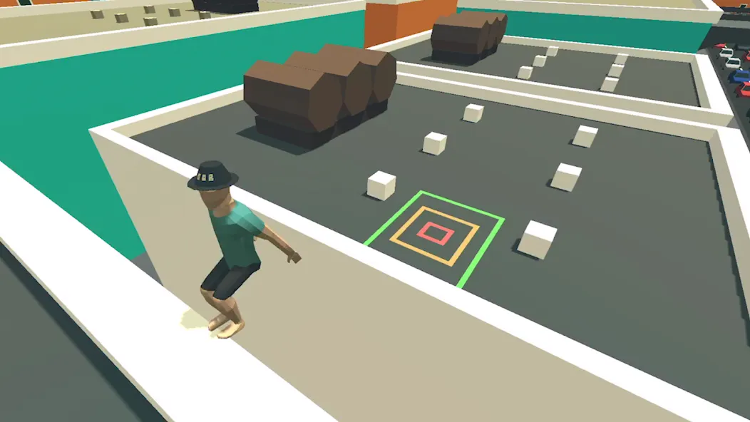 Скачать взломанную Flip Trickster — Parkour Simul (Флип Трикстер)  [МОД Unlocked] — последняя версия apk на Андроид screen 5