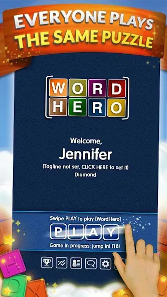 Взлом WordHero : word finding game (ВордХиро)  [МОД Все открыто] — последняя версия apk на Андроид screen 2