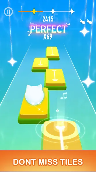 Взлом Dancing Cats — Cute Music Game (Дансинг Кэтс)  [МОД Mega Pack] — последняя версия apk на Андроид screen 2