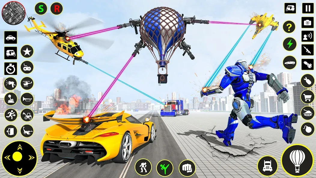 Скачать взлом Truck Game — Car Robot Games  [МОД Unlimited Money] — полная версия apk на Андроид screen 4