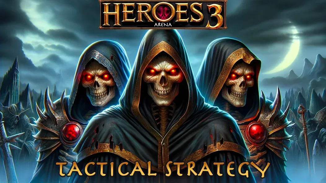 Взломанная Heroes of Might: Magic arena 3  [МОД Menu] — последняя версия apk на Андроид screen 1