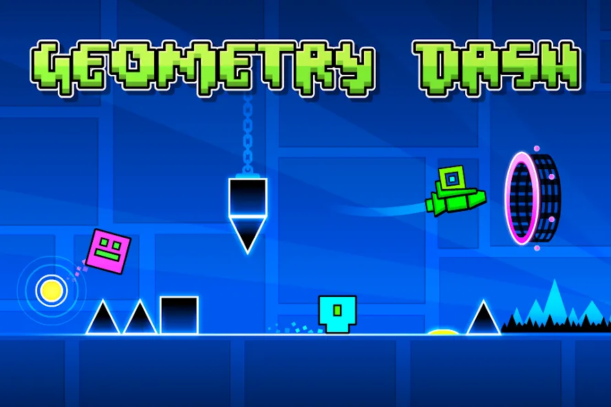 Взломанная Geometry Dash Lite (Геометрия Дэш Лайт)  [МОД Много монет] — стабильная версия apk на Андроид screen 1