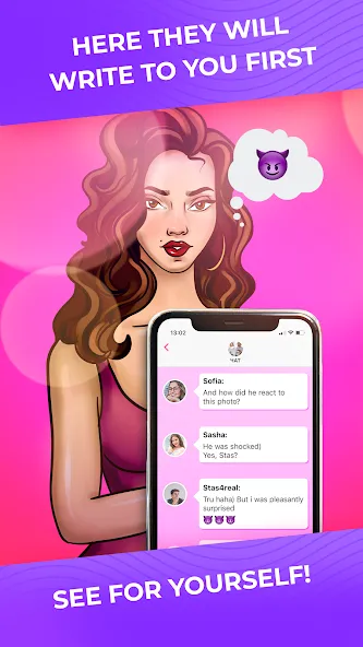 Скачать взломанную Kiss Me: Kissing Games 18+ (Кисс Ми)  [МОД Unlimited Money] — последняя версия apk на Андроид screen 2