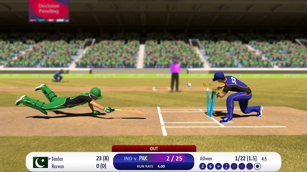 Скачать взломанную RVG Real World Cricket Game 3D (РВГ Реальная Мировая Крикетная Игра 3D)  [МОД Unlocked] — последняя версия apk на Андроид screen 1