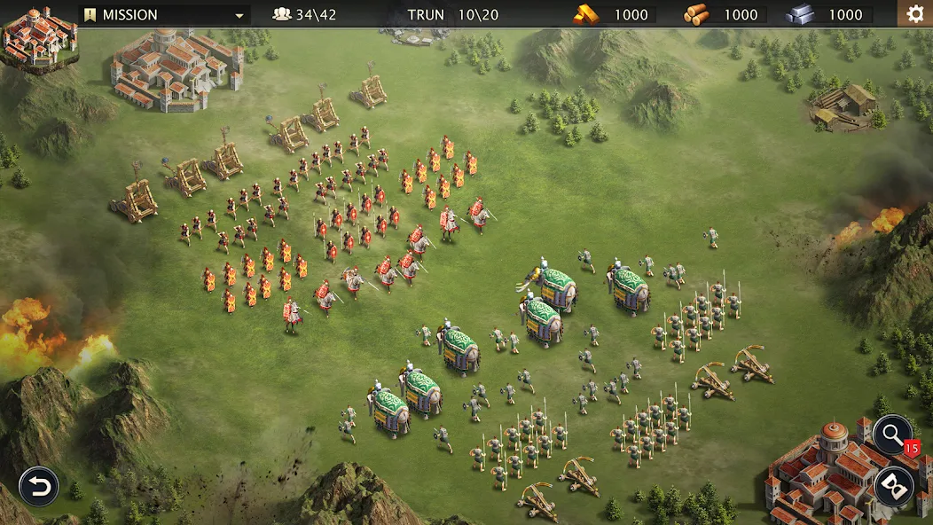 Взлом Grand War: Rome Strategy Games (Гранд Вар)  [МОД Много монет] — стабильная версия apk на Андроид screen 4