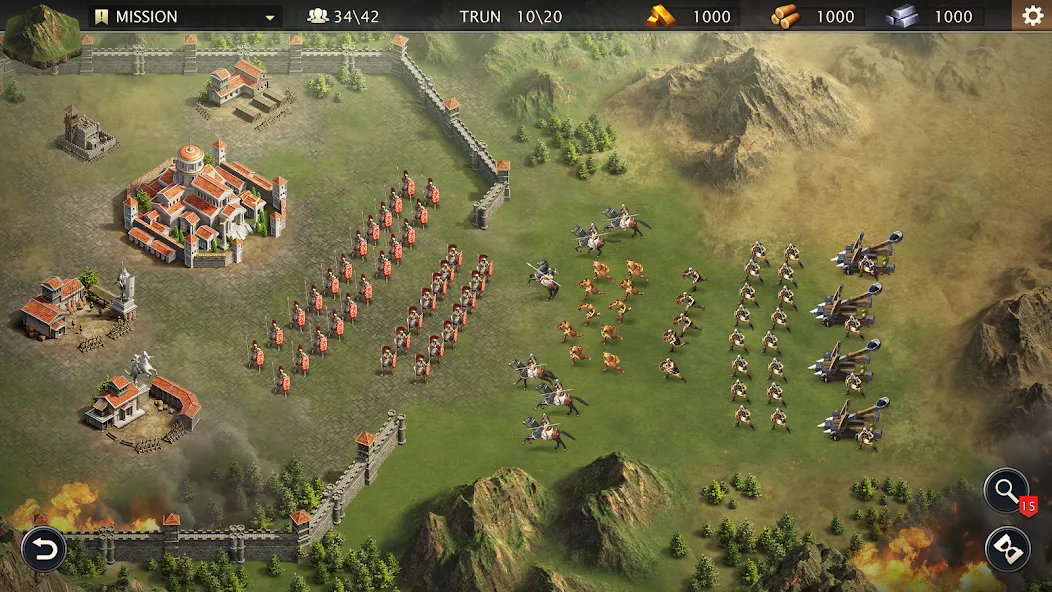 Взлом Grand War: Rome Strategy Games (Гранд Вар)  [МОД Много монет] — стабильная версия apk на Андроид screen 5