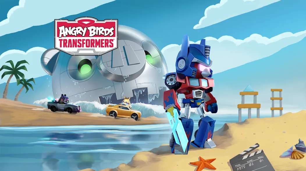 Скачать взломанную Angry Birds Transformers (Энгри Брдс Трансформеры)  [МОД Unlocked] — полная версия apk на Андроид screen 5