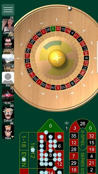 Скачать взломанную Roulette Online  [МОД Mega Pack] — последняя версия apk на Андроид screen 1