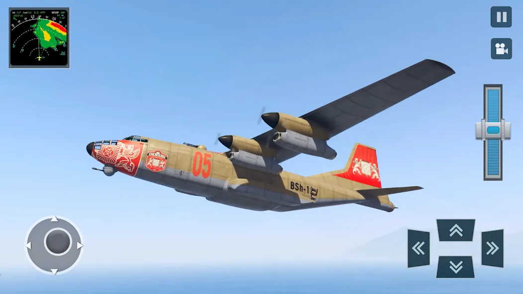 Скачать взлом Real Plane Flying Simulator  [МОД Все открыто] — последняя версия apk на Андроид screen 2