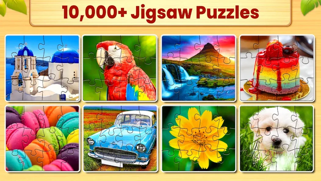 Скачать взломанную Jigsaw Puzzles: Picture Puzzle  [МОД Много денег] — стабильная версия apk на Андроид screen 2