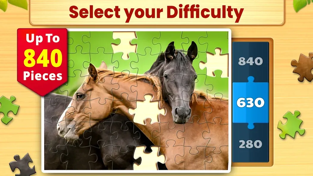 Скачать взломанную Jigsaw Puzzles: Picture Puzzle  [МОД Много денег] — стабильная версия apk на Андроид screen 4