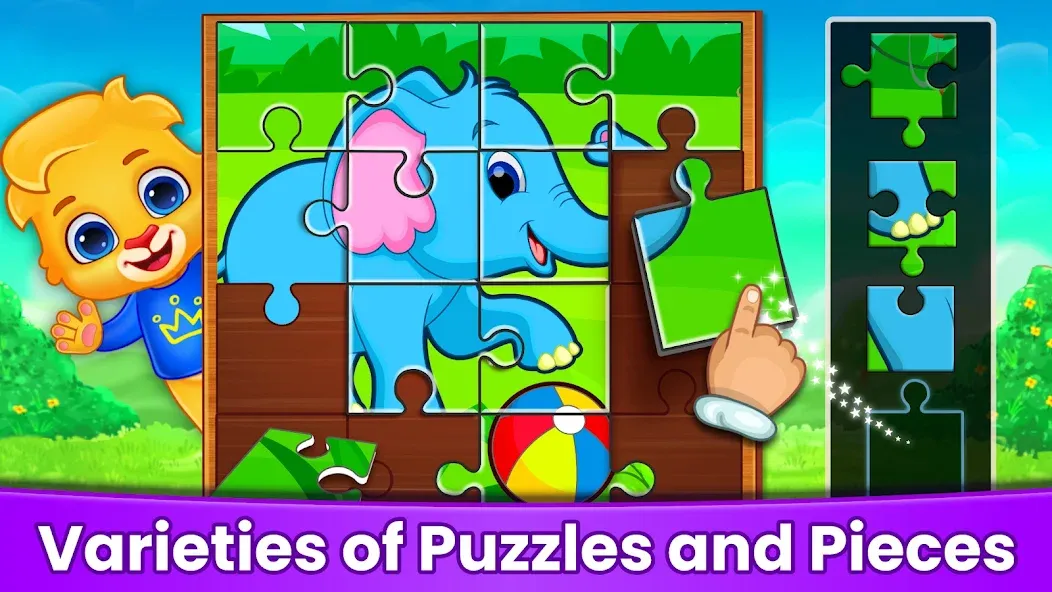 Взлом Puzzle Kids: Jigsaw Puzzles  [МОД Бесконечные деньги] — стабильная версия apk на Андроид screen 2