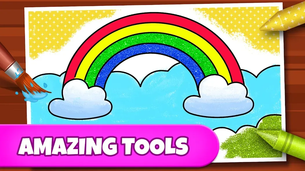 Взломанная Coloring Games: Color & Paint  [МОД Menu] — последняя версия apk на Андроид screen 3