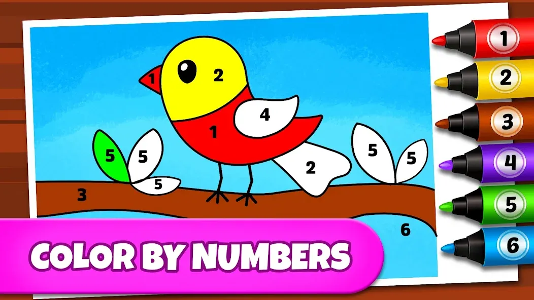 Взломанная Coloring Games: Color & Paint  [МОД Menu] — последняя версия apk на Андроид screen 5