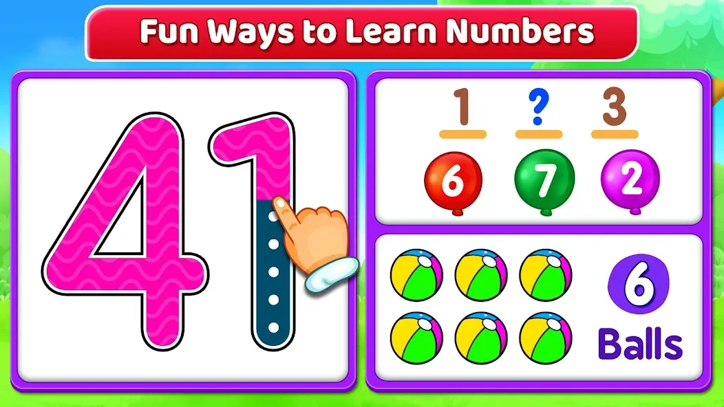 Скачать взлом 123 Numbers — Count & Tracing  [МОД Все открыто] — полная версия apk на Андроид screen 2