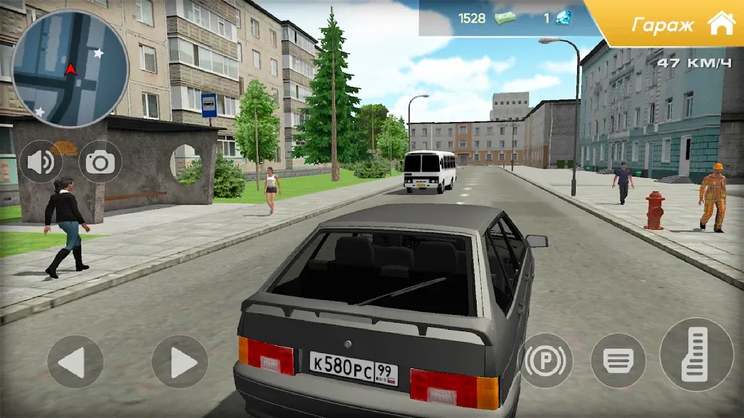 Скачать взлом Lada 2114 Car Simulator  [МОД Menu] — последняя версия apk на Андроид screen 2