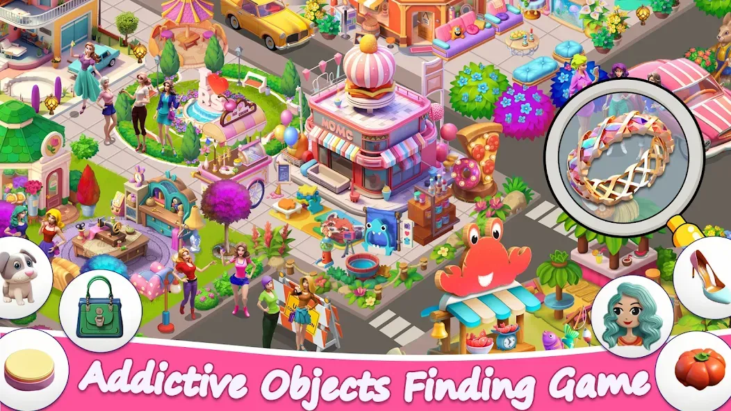 Скачать взломанную Find It Hidden Objects Games (Скавенджер Хант)  [МОД Menu] — стабильная версия apk на Андроид screen 4