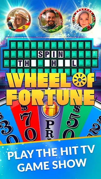 Скачать взломанную Wheel of Fortune: TV Game (Вил оф Фортюн)  [МОД Меню] — стабильная версия apk на Андроид screen 1