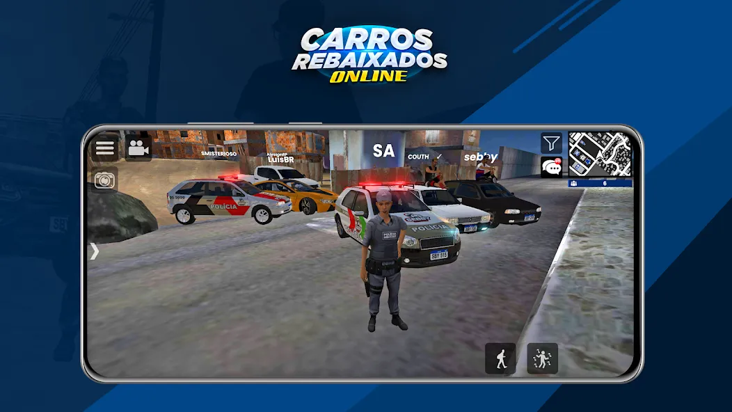 Взлом Carros Rebaixados Online (Каррос Ребайшадос Онлайн)  [МОД Mega Pack] — последняя версия apk на Андроид screen 5