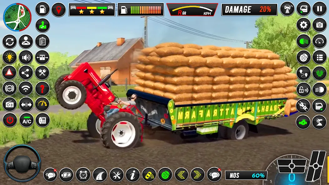 Скачать взлом Indian Tractor Simulator Games  [МОД Много монет] — стабильная версия apk на Андроид screen 2