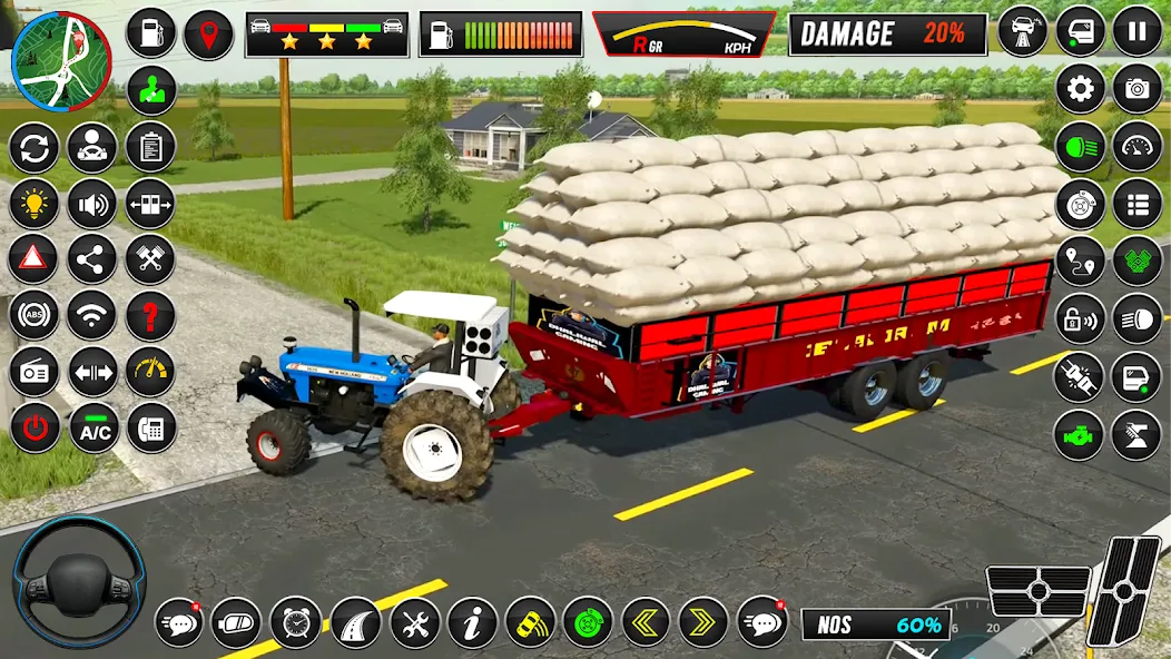 Скачать взлом Indian Tractor Simulator Games  [МОД Много монет] — стабильная версия apk на Андроид screen 3