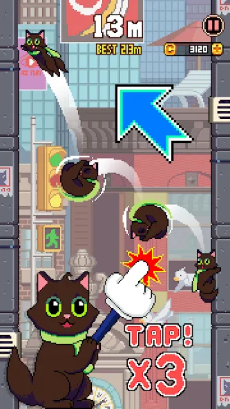 Взлом Cat Jump (Сэт Джамп)  [МОД Unlimited Money] — последняя версия apk на Андроид screen 2