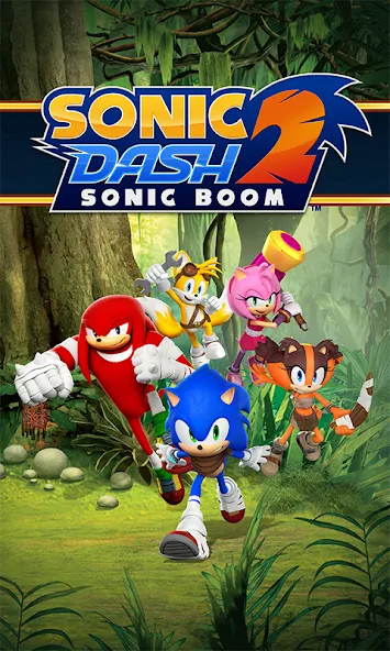 Взломанная Sonic Dash 2: Sonic Boom Run (Соник Дэш 2)  [МОД Unlimited Money] — последняя версия apk на Андроид screen 1