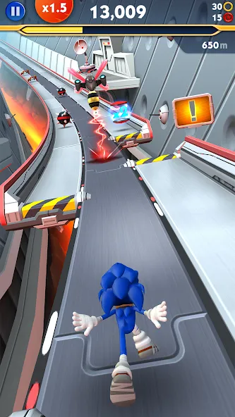 Взломанная Sonic Dash 2: Sonic Boom Run (Соник Дэш 2)  [МОД Unlimited Money] — последняя версия apk на Андроид screen 3