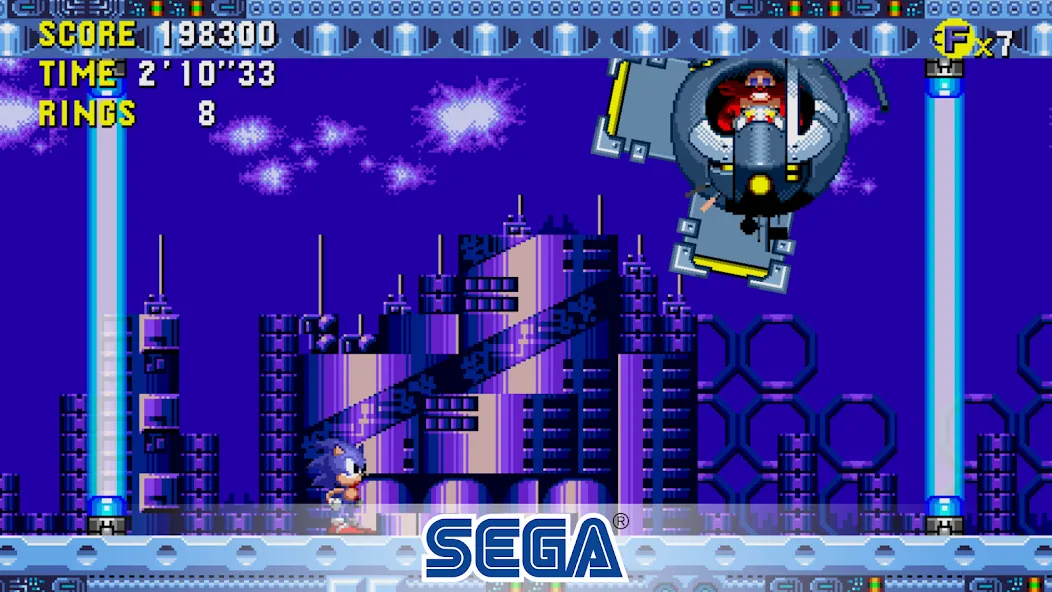 Взломанная Sonic CD Classic (Соник СД Классик)  [МОД Много денег] — последняя версия apk на Андроид screen 4