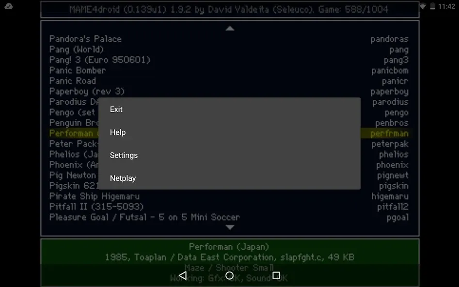 Скачать взломанную MAME4droid  (0.139u1) (МАМЕ4дроид)  [МОД Бесконечные деньги] — последняя версия apk на Андроид screen 4