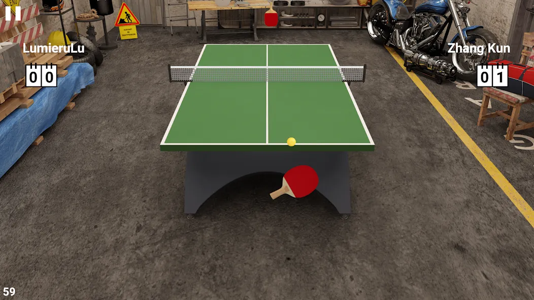 Взлом Virtual Table Tennis (Виртуальный настольный теннис)  [МОД Mega Pack] — последняя версия apk на Андроид screen 1