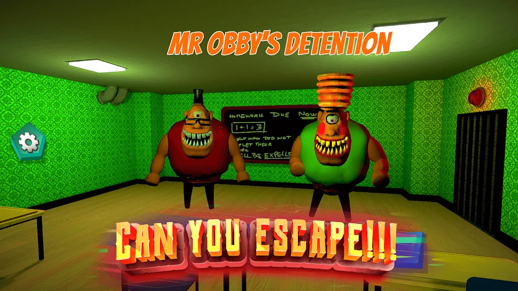 Взломанная Mr Obby's Detention  [МОД Много денег] — стабильная версия apk на Андроид screen 1