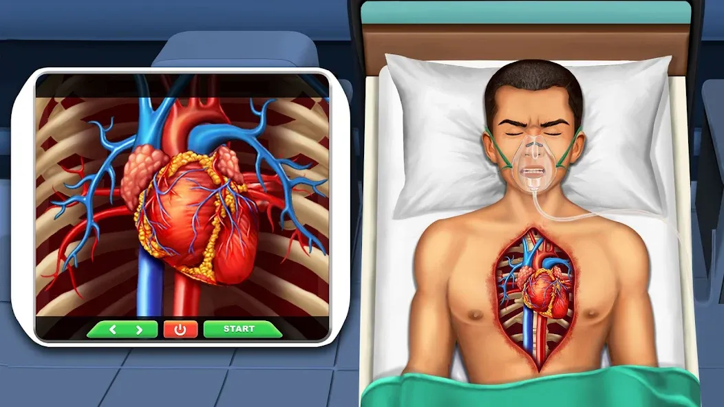 Взлом Surgery Simulator Doctor Game  [МОД Mega Pack] — последняя версия apk на Андроид screen 3