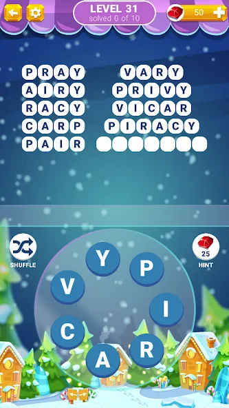 Взломанная Word Connection: Puzzle Game  [МОД Unlimited Money] — полная версия apk на Андроид screen 3