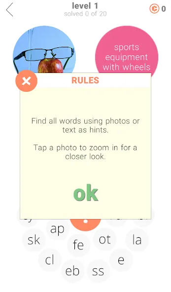 Скачать взломанную Word Rings 2  [МОД Бесконечные деньги] — полная версия apk на Андроид screen 4