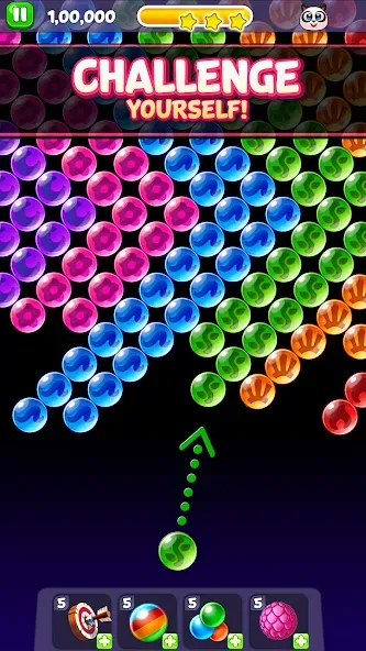 Взломанная Bubble Shooter: Panda Pop! (Панда Поп)  [МОД Unlimited Money] — стабильная версия apk на Андроид screen 4