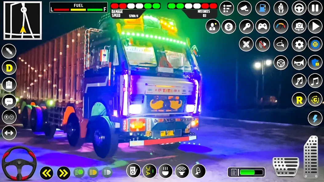 Скачать взломанную Indian Truck Driver Simulator  [МОД Бесконечные монеты] — стабильная версия apk на Андроид screen 1