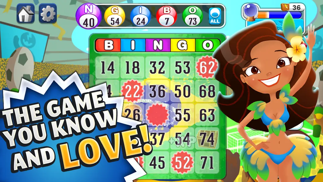 Скачать взлом Bingo™: World Games  [МОД Mega Pack] — полная версия apk на Андроид screen 1