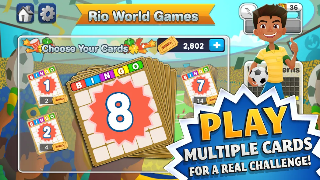 Скачать взлом Bingo™: World Games  [МОД Mega Pack] — полная версия apk на Андроид screen 3