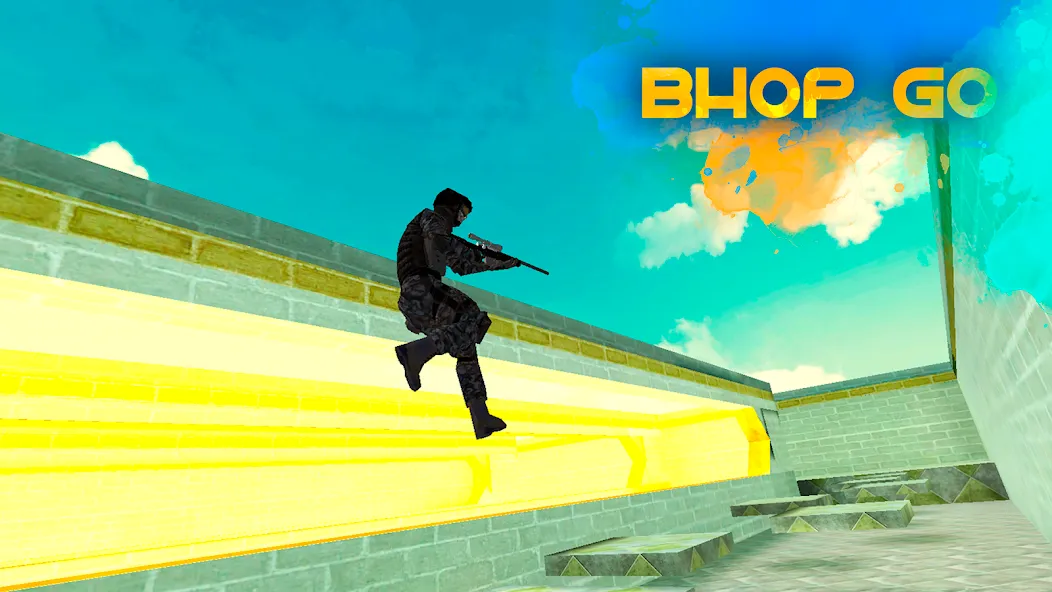 Скачать взломанную Bhop GO (Бхоп ГО)  [МОД Unlocked] — стабильная версия apk на Андроид screen 3