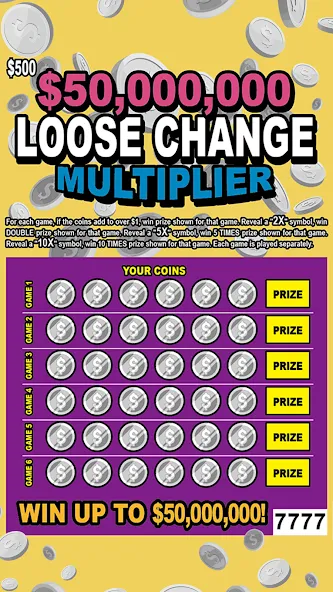 Взлом Scratch Off Lottery Scratchers  [МОД Много денег] — полная версия apk на Андроид screen 2